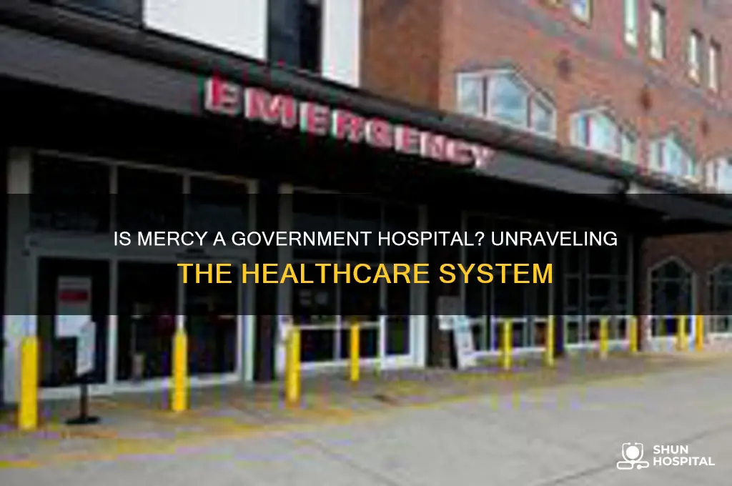 is mercy a government hospital
