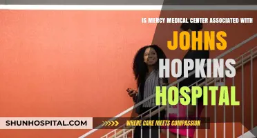 Is Mercy Medical Center Affiliated with Johns Hopkins Hospital?