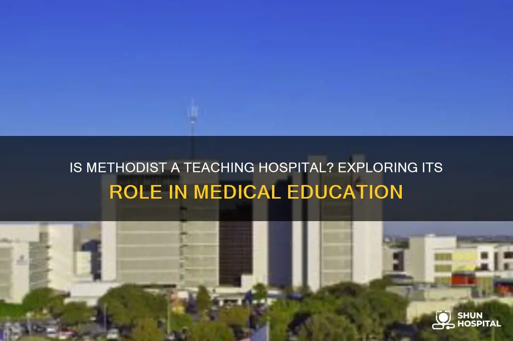 is methodist a teaching hospital