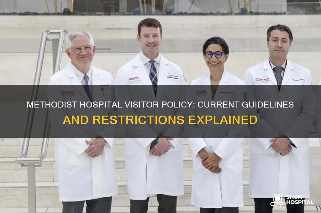 is methodist hospital allowing visitors