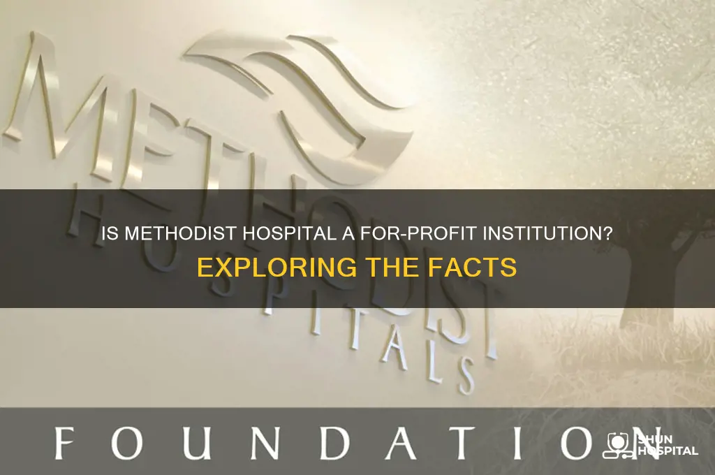 is methodist hospital for profit