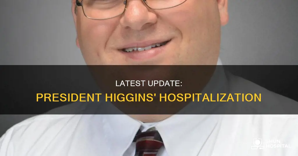 is michael d higgins still in hospital