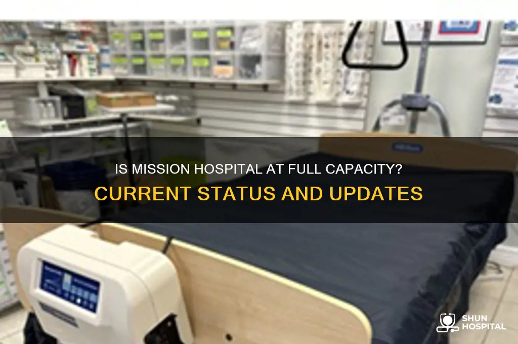 is mission hospital full