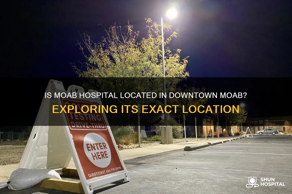 is moab hospital downtown moab