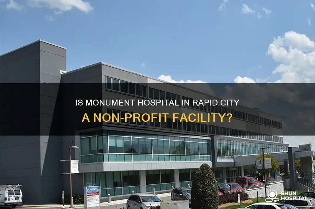 is monument hospital in rapid city a non profit hospital