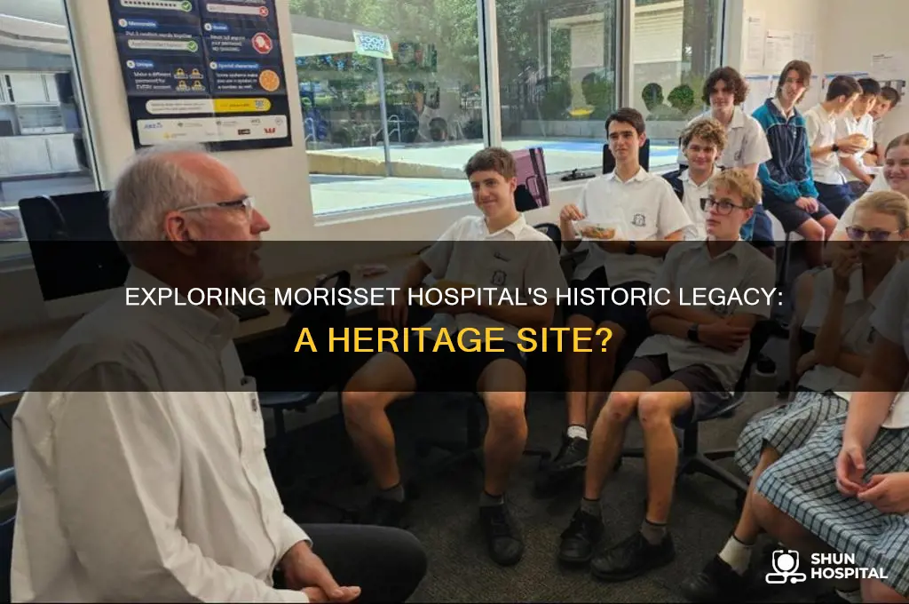 is morisset hospital a heritage