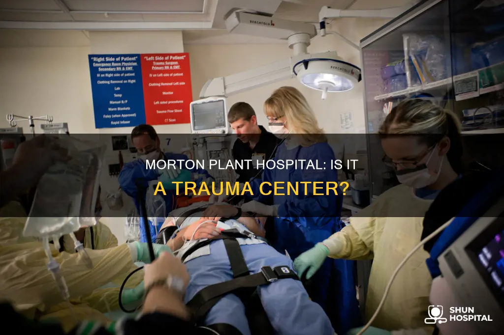 is morton plant hospital a trauma center