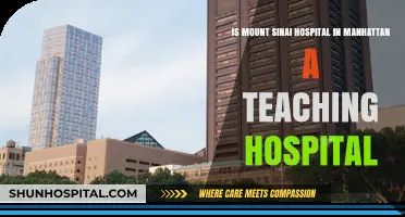 Mount Sinai Manhattan: A Teaching Hospital or Not?