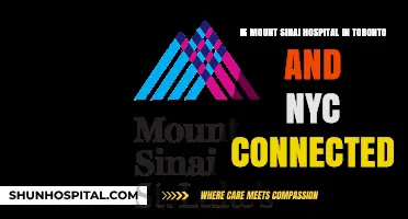 Are Mount Sinai Hospitals in Toronto and NYC Affiliated?