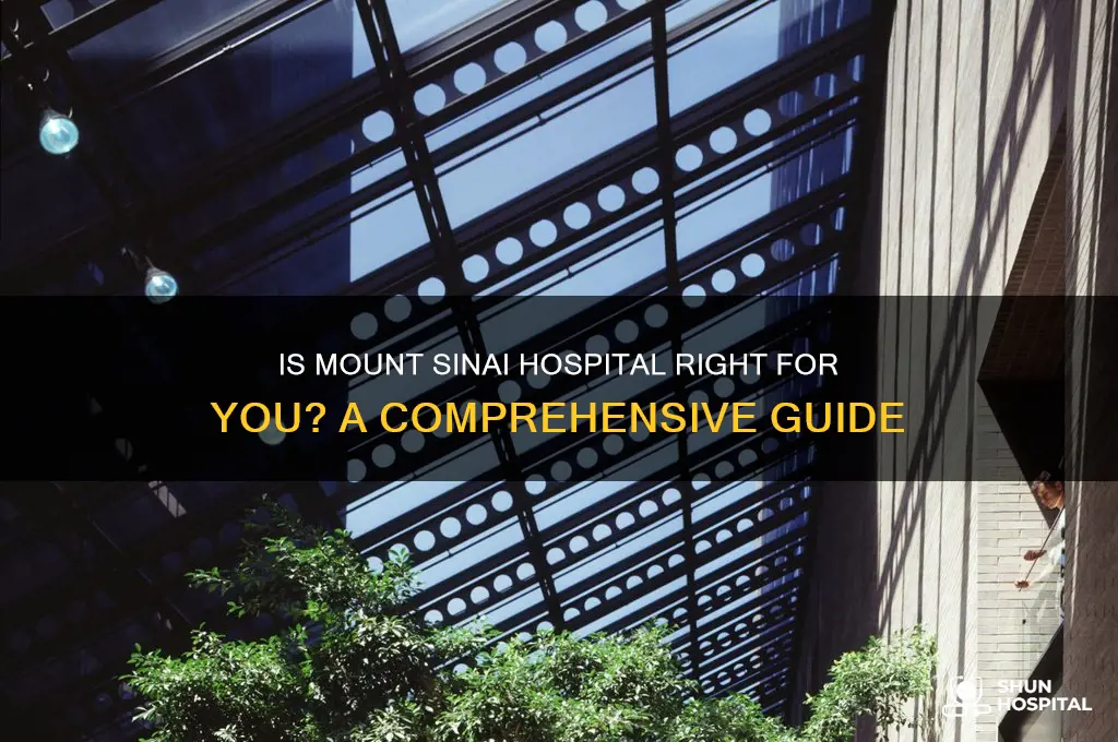 is mount sinai hospital