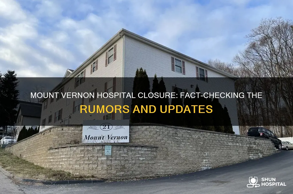 is mount vernon hospital closing