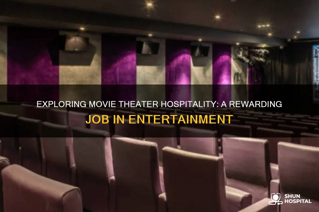 is movie theater hospitality job
