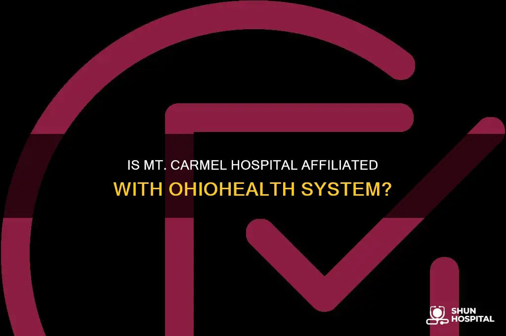 is mt carmel hospital part of ohio med sysrem