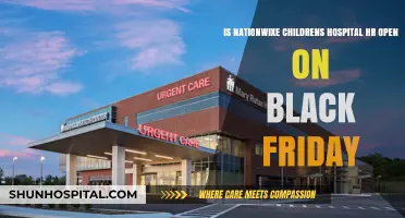 Nationwide Children's Hospital HR Hours: Open on Black Friday?