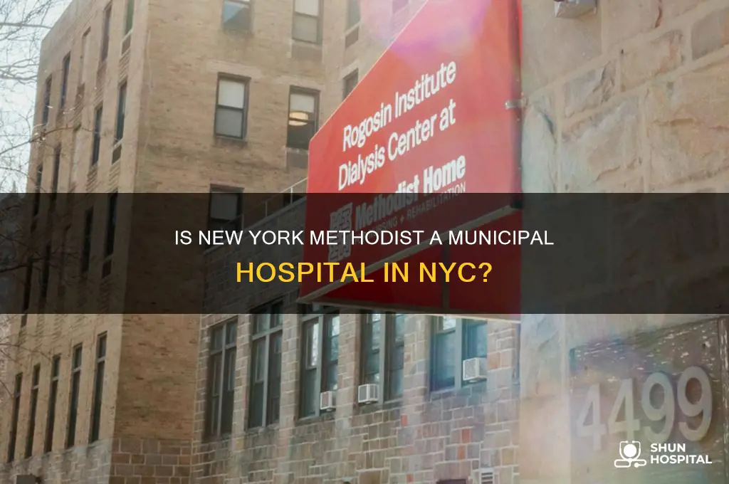 is new york methodist a municipal hospital in nyc