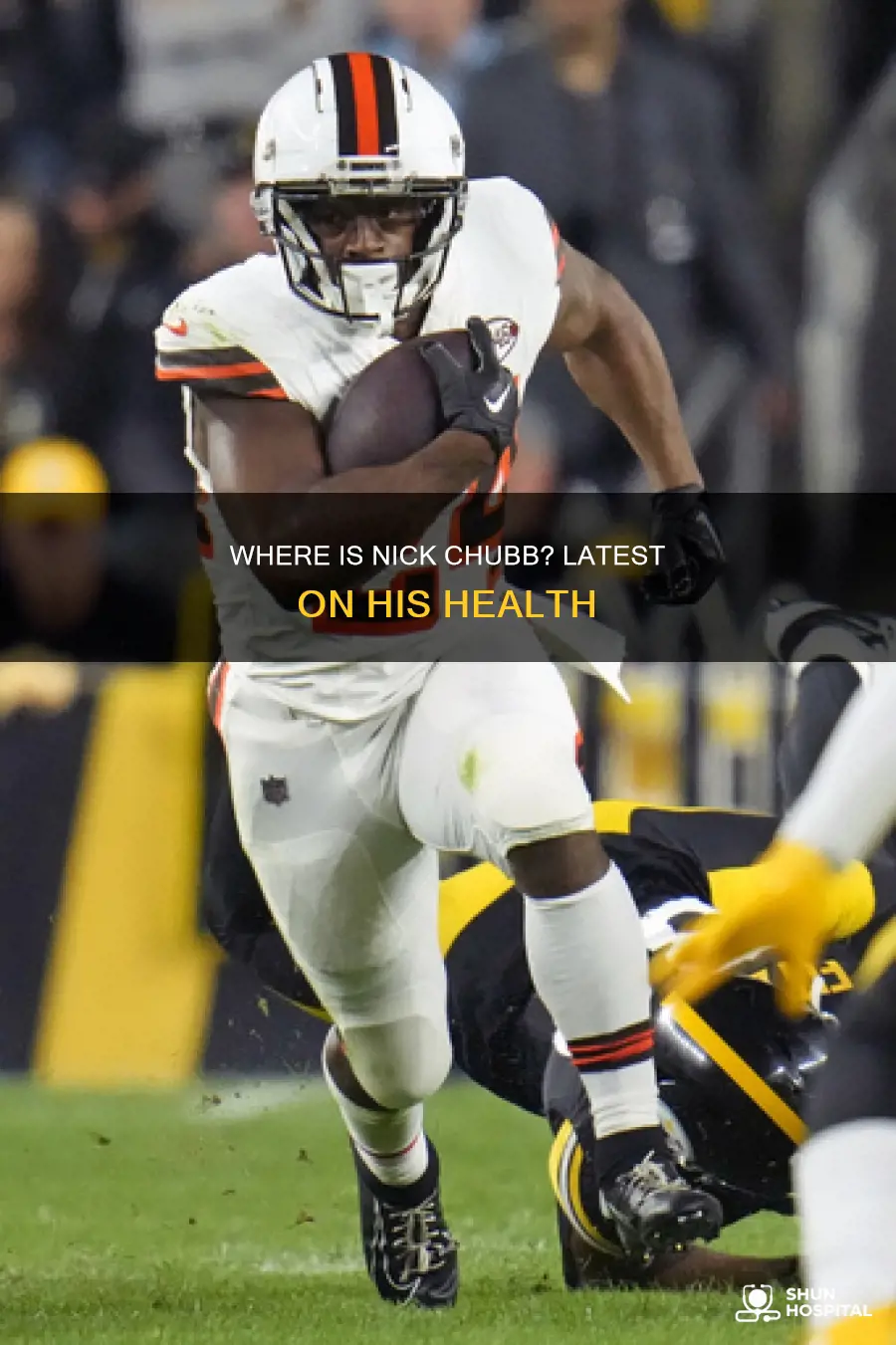 is nick chubb still in the hospital