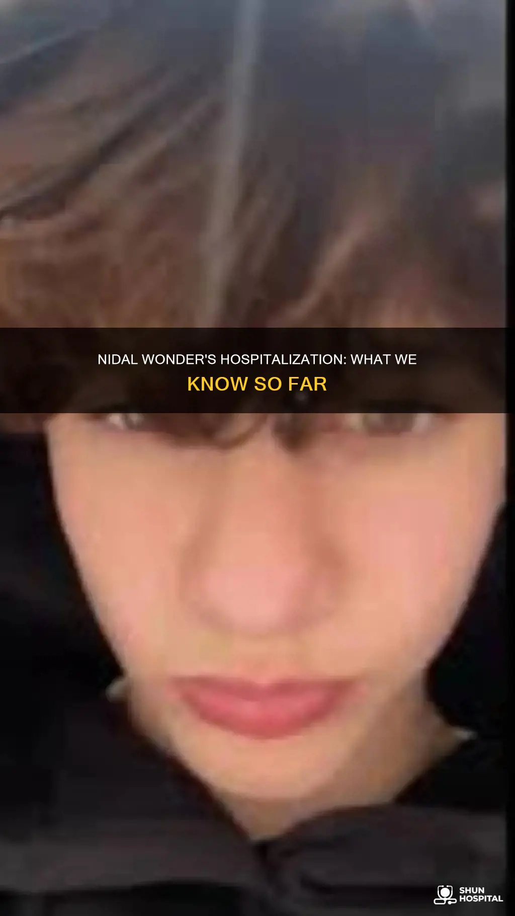 is nidal wonder out of the hospital