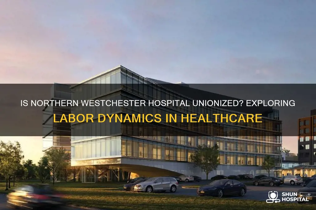 is northern westchester hospital union