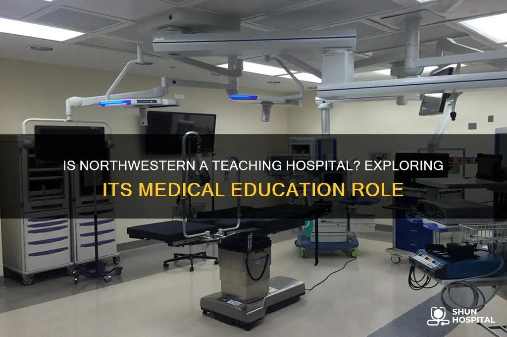is northwestern a teaching hospital