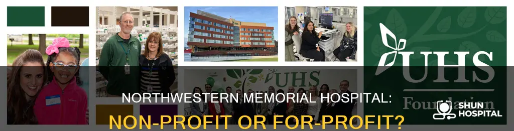 is northwestern memorial hospital a non profit
