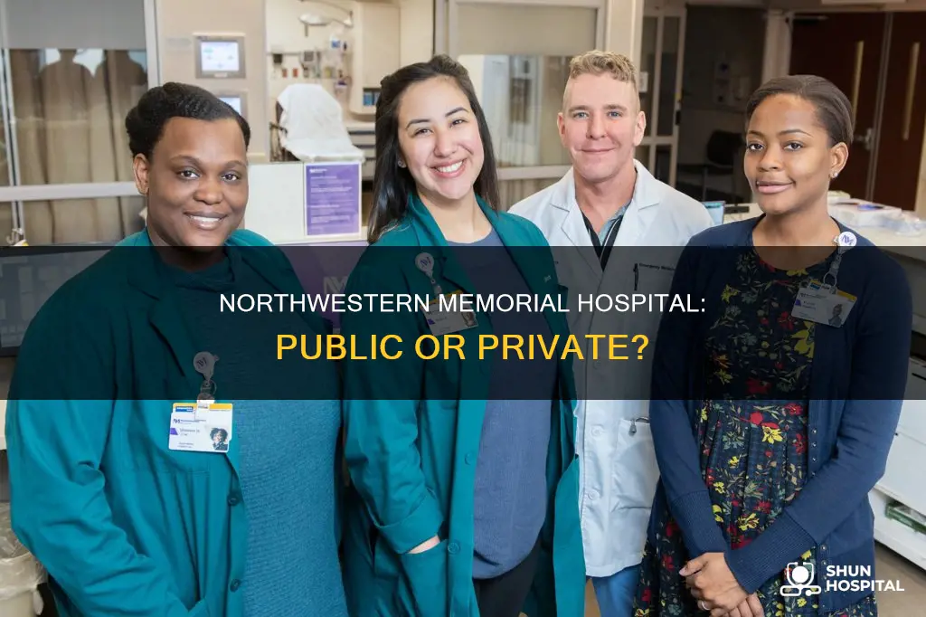 is northwestern memorial hospital a public hospital
