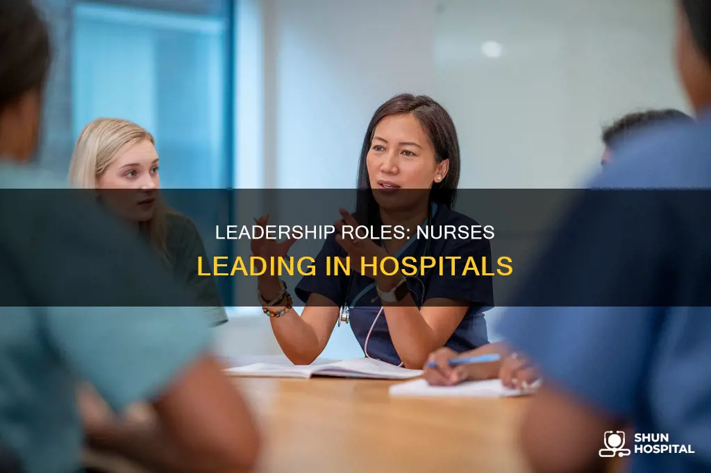 is nurse leader a role in hospital