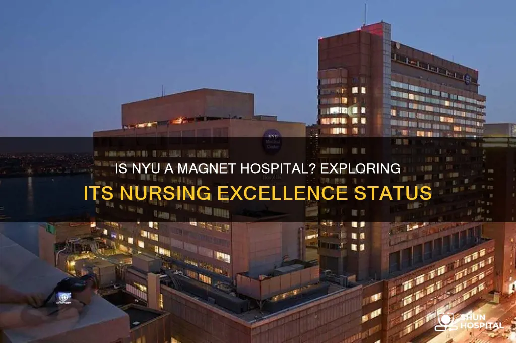is nyu a magnet hospital