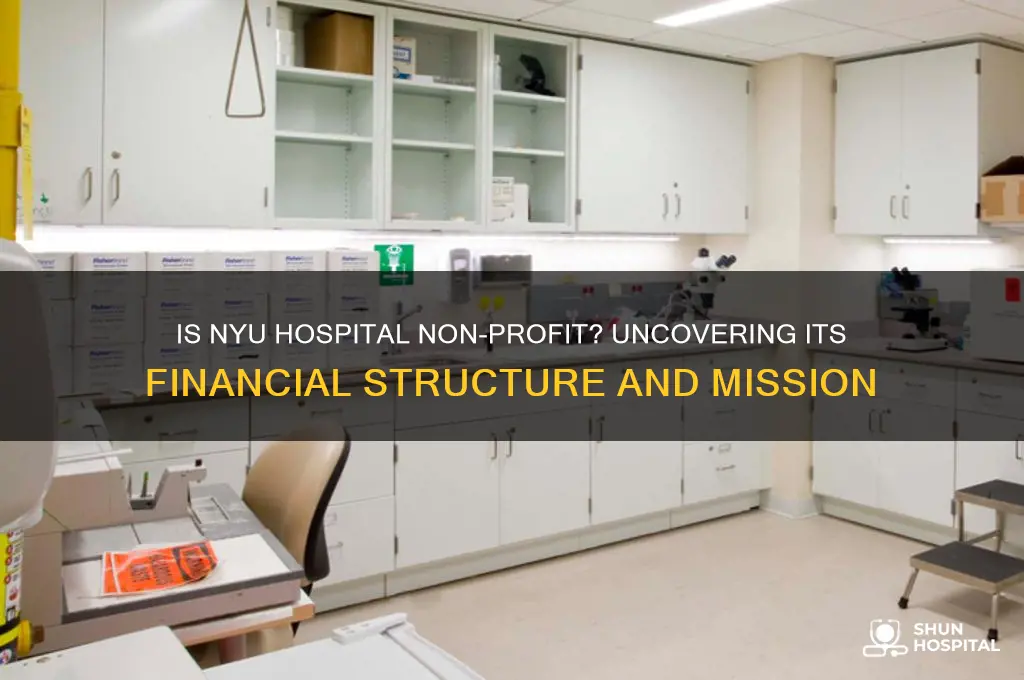 is nyu hospital non profit