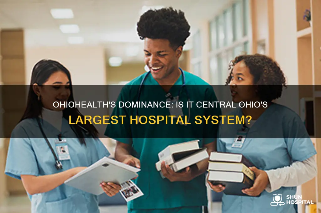 is ohiohealth the largest hospital system in central ohio
