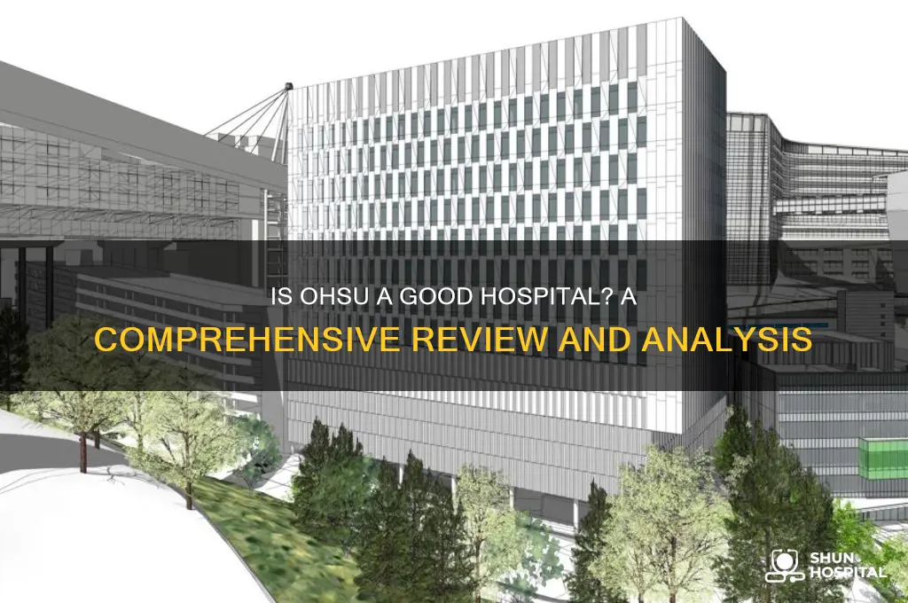 is ohsu a good hospital