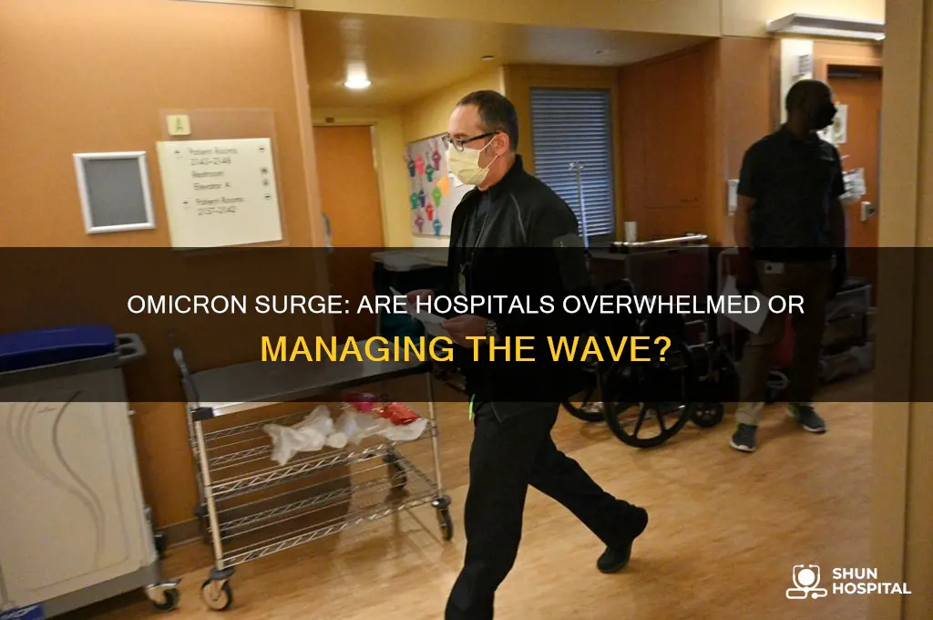 is omicron filling hospitals