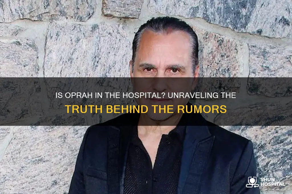 is ophra in the hospital