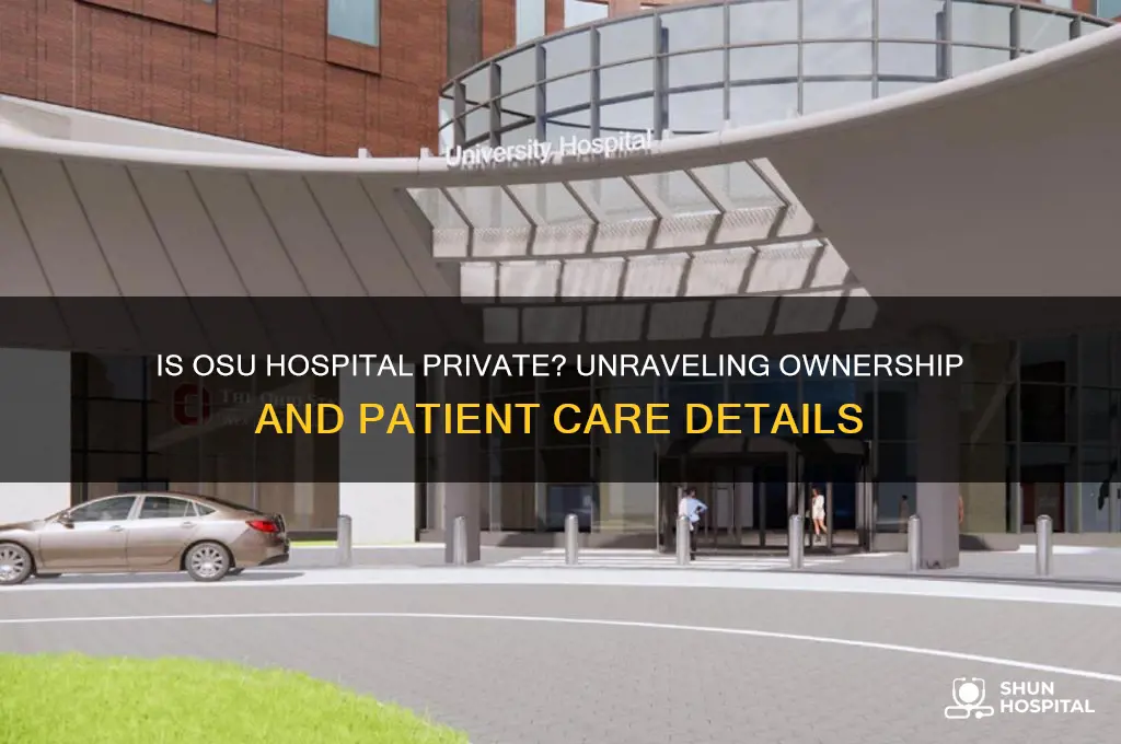 is osu hospital private