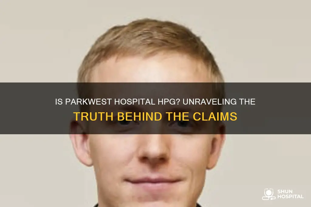 is parkwest hospital hpg