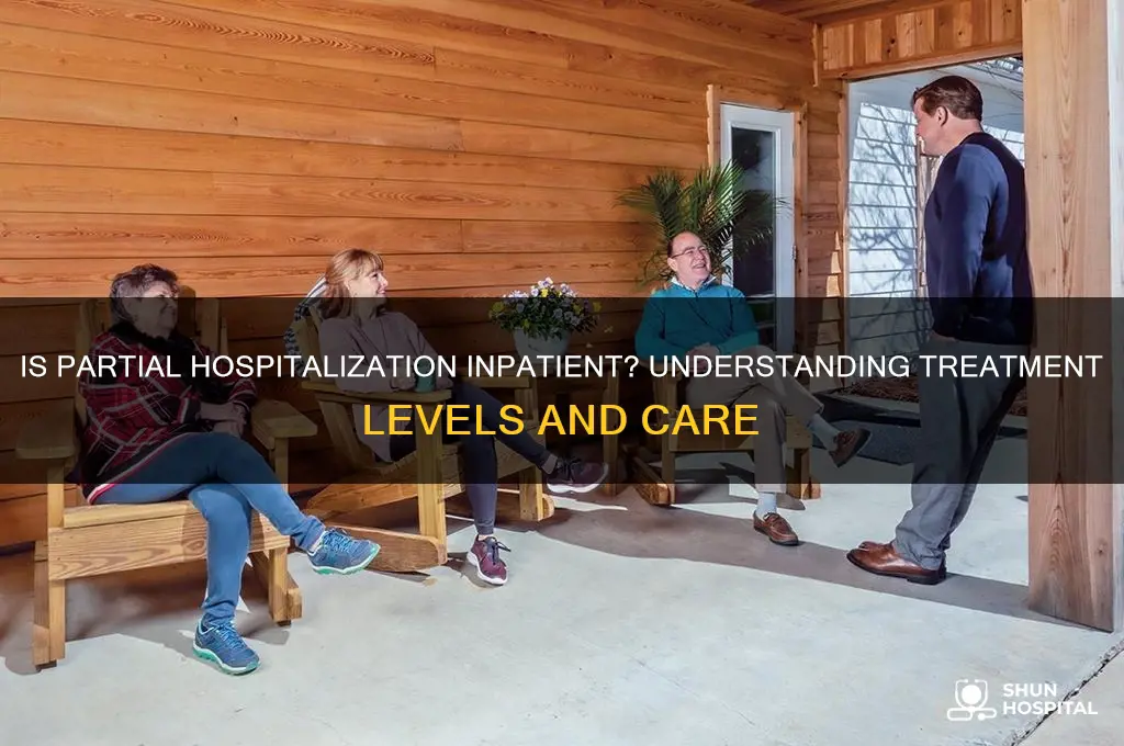 is partial hospitalization considered inpatient
