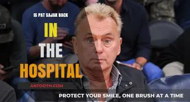 Pat Sajak's Health: Back in Hospital?
