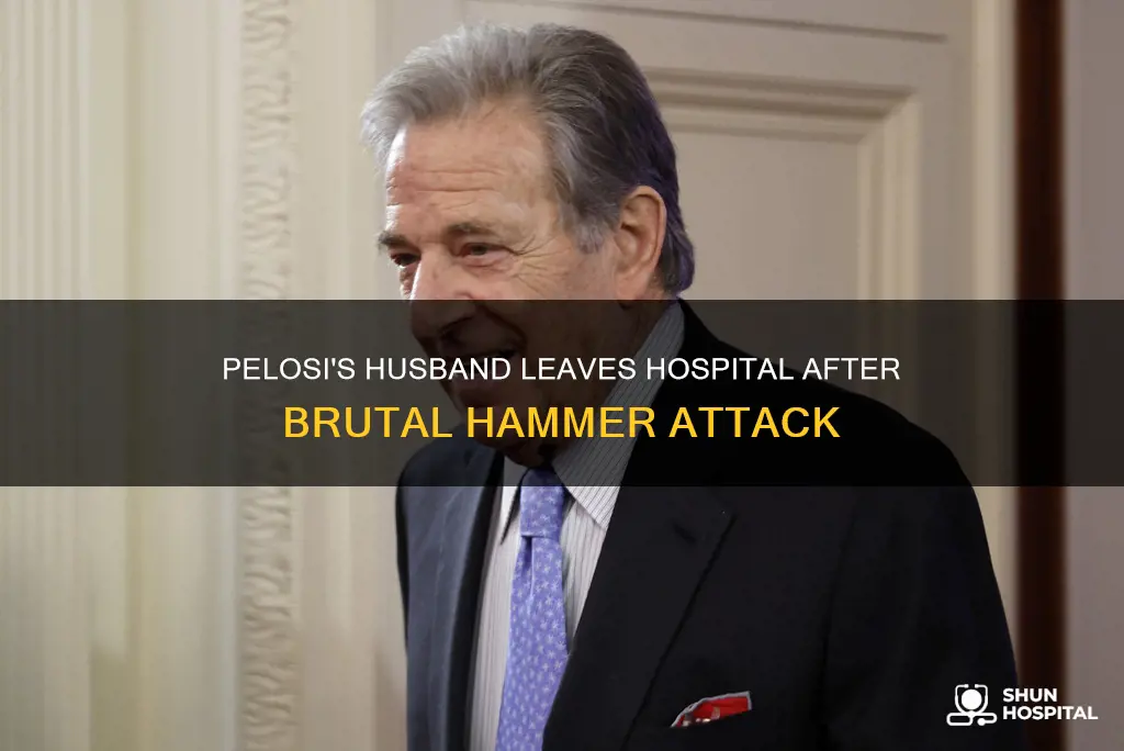 is paul pelosi out of the hospital
