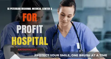 Is Peterson Regional Medical Center a For-Profit Hospital?