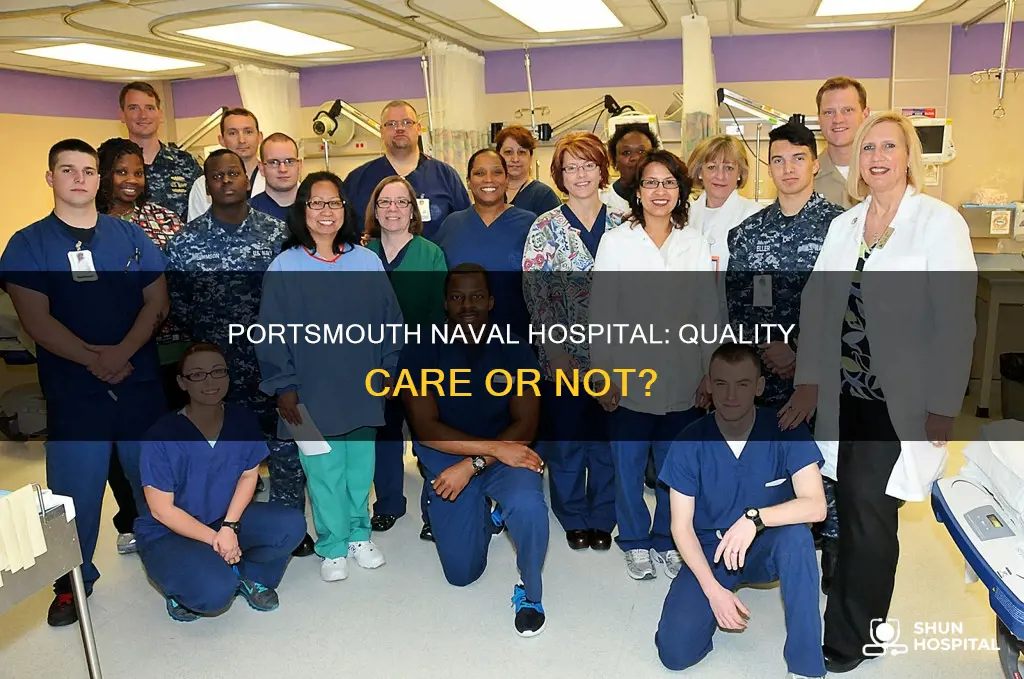 is portsmouth naval hospital a quality hospital