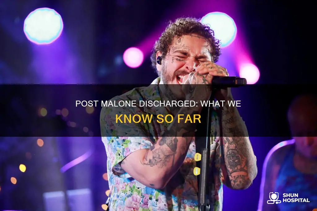 is post malone out of the hospital