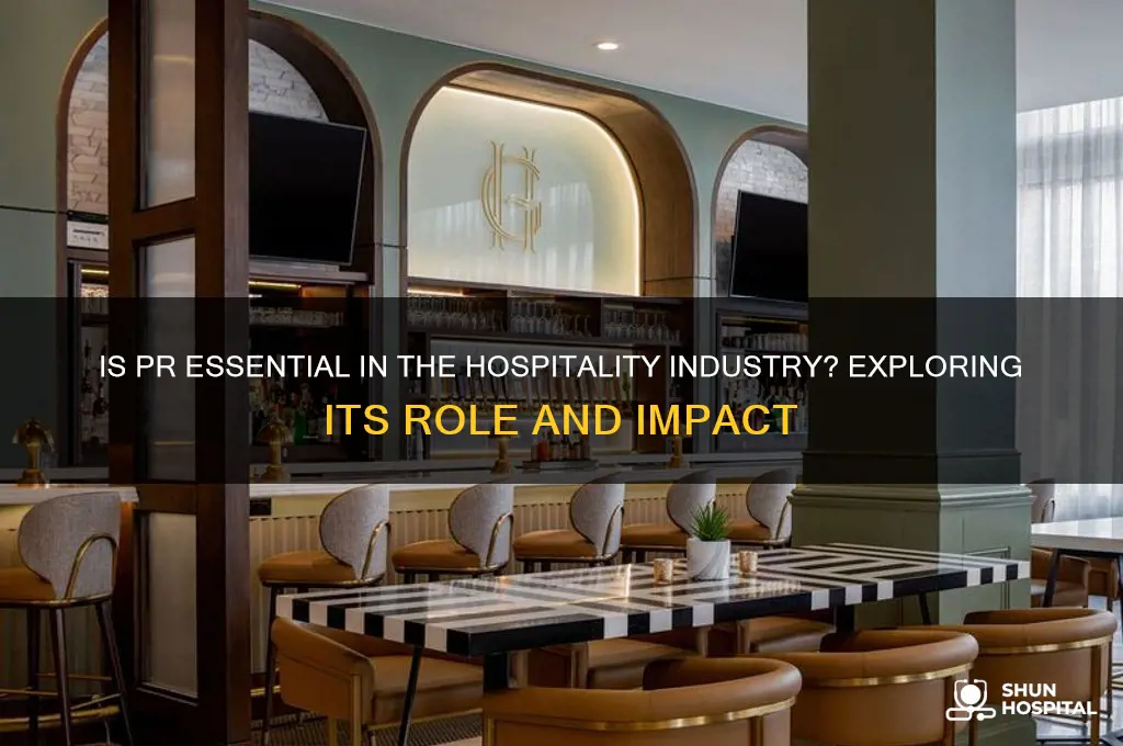 is pr part of hospitality