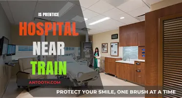 Is Prentice Hospital Conveniently Located Near a Train Station?
