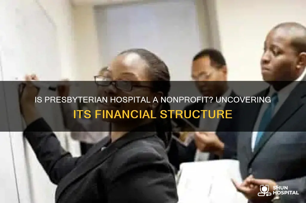 is presbyterian hospital a nonprofit