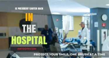 Carter's Health: Back in Hospital Again