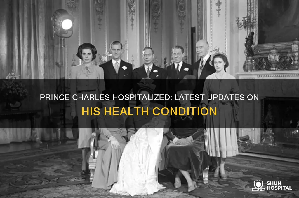 is prince charles hospitalized