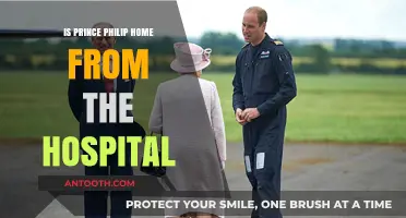 Prince Philip: Back Home from Hospital Stay