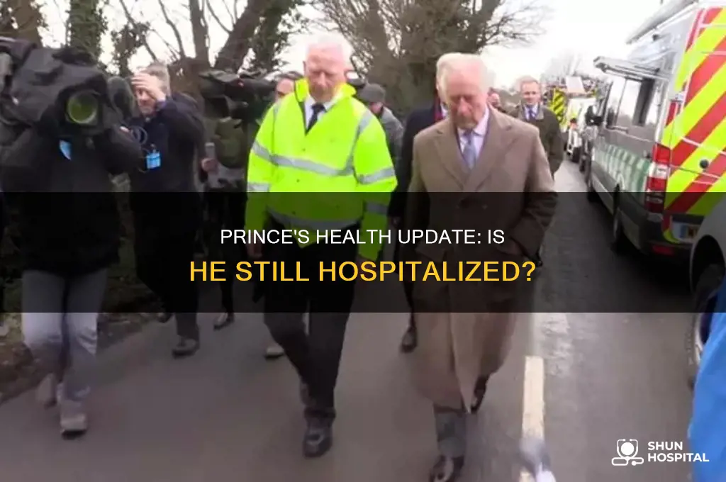 is prince still in hospital
