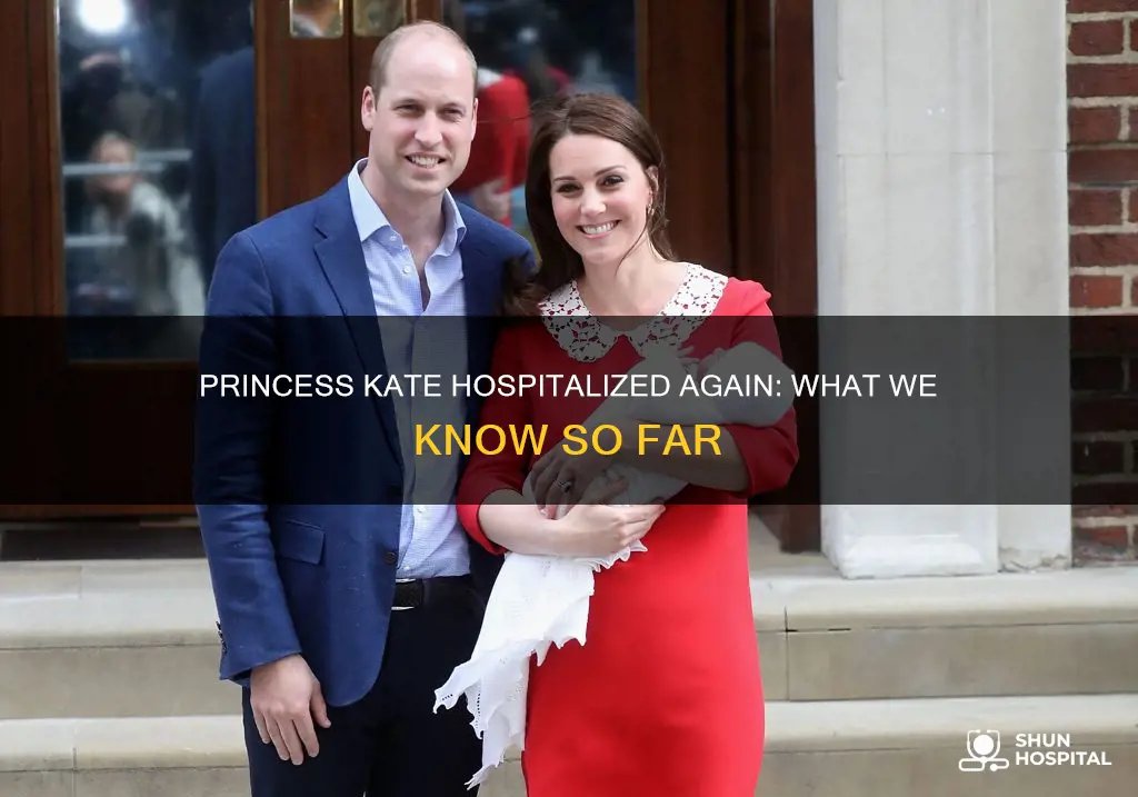 is princess catherine back in the hospital