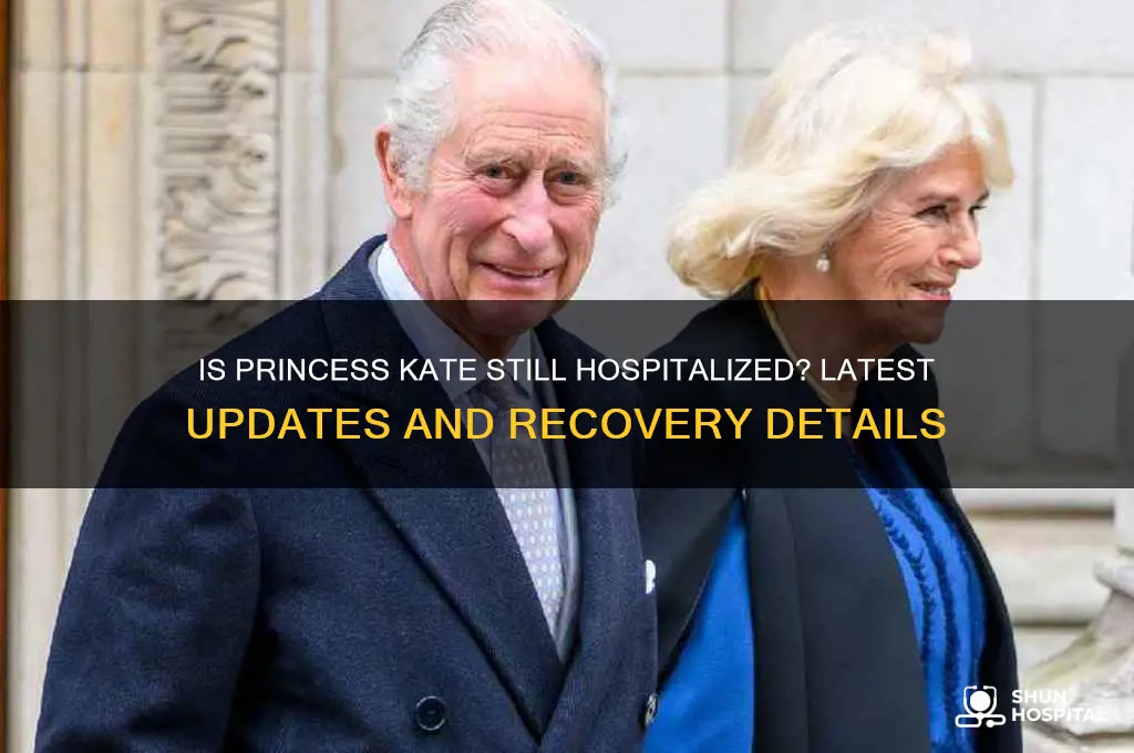 is princess kate still hospitalized