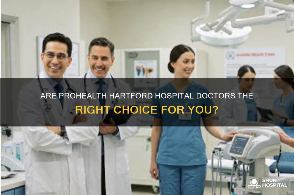 is prohealth hartford hospital doctors
